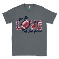 Charcoal Heather football love of the game Classic Tee - JahusDesignShop