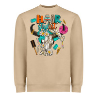 Bullskull Hairstlist Heavyweight Sweatshirt | Teevron