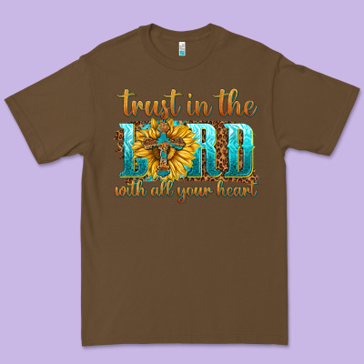 Premium Tee trust in the lord with all your heart
