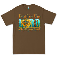 Cacao trust in the lord with all your heart Premium Tee - texasbilliewilder