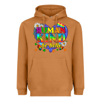 Meerkat LGBTQ Pride Human Kind Be Both Heavyweight Hoodie - BundleAndBundleShop
