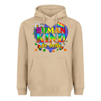 Mushroom LGBTQ Pride Human Kind Be Both Heavyweight Hoodie - BundleAndBundleShop