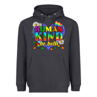 Smoke LGBTQ Pride Human Kind Be Both Heavyweight Hoodie - BundleAndBundleShop