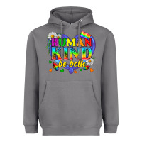 Storm LGBTQ Pride Human Kind Be Both Heavyweight Hoodie - BundleAndBundleShop