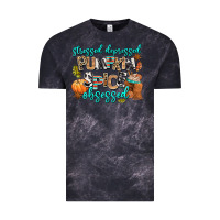 Cloud Black stressed depressed pumpkin spice obsessed Vintage Tee - AdoDesignShop