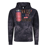 Cloud Black red white  boozed Vintage Hoodie - CowhideDigitalArt