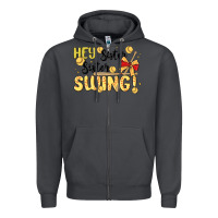 Smoke softball sister Zipper Hoodie - MaliasSmallBusiness