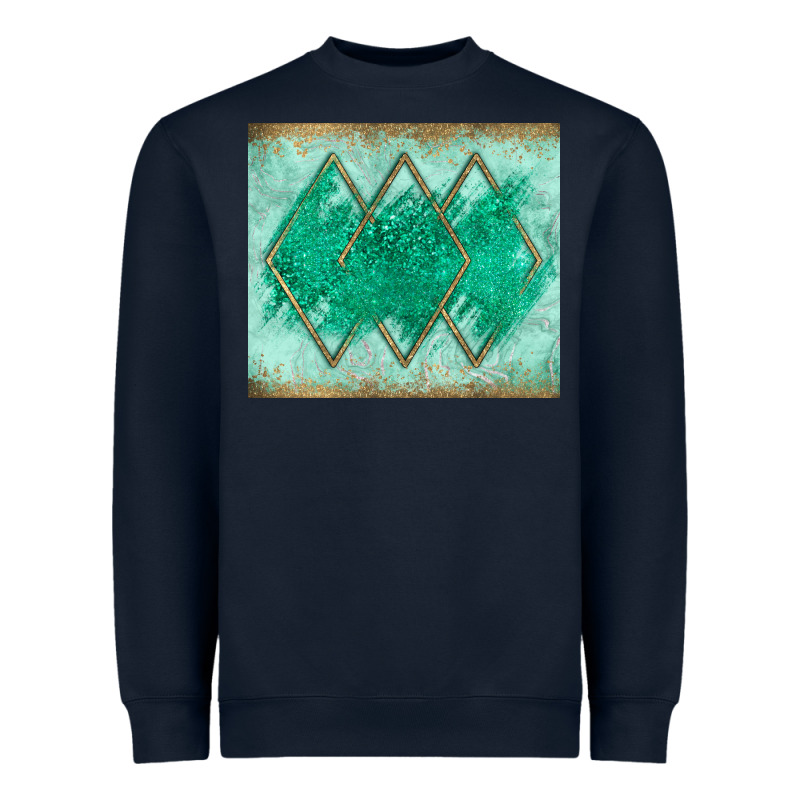 Green Glitter Heavyweight Sweatshirt by JahusDesignShop | Teevron