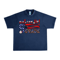 Navy batter up 5th grade Urban Heavy Tee - JahusDesignShop