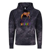 Cloud Black spooky mama Vintage Hoodie - JahusDesignShop