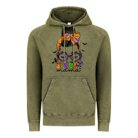 Vintage Olive spooky mama Vintage Hoodie - JahusDesignShop
