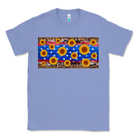 Colony Blue armed forces day sunflower Classic Tee - Artiststas