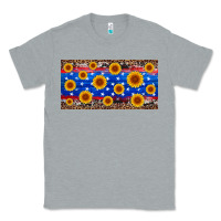 Heather Grey armed forces day sunflower Classic Tee - Artiststas