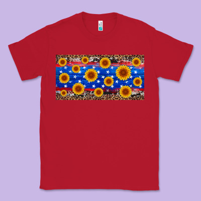 Armed Forces Day Sunflower Classic Tee Designed By Artiststas