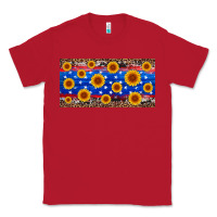 Red armed forces day sunflower Classic Tee - Artiststas