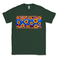 Sports Green armed forces day sunflower Classic Tee - Artiststas