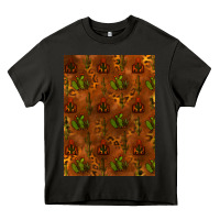 Asphalt cactus background Heavy Core Tee - RanaPortraitStore
