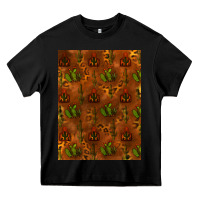 Black cactus background Heavy Core Tee - RanaPortraitStore