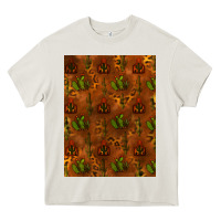 Cream cactus background Heavy Core Tee - RanaPortraitStore