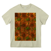 Mossy cactus background Heavy Core Tee - RanaPortraitStore