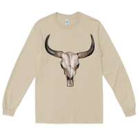 Mushroom bullskull Long Sleeve Tee - Artiststas