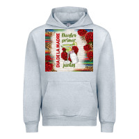 Heather Grey nuestro primer dia de la madre juntos Urban Hoodie - TumblerDesignByShophia