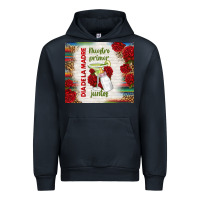 Navy nuestro primer dia de la madre juntos Urban Hoodie - TumblerDesignByShophia