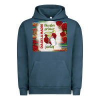 Pigment Midnight Navy nuestro primer dia de la madre juntos Urban Hoodie - TumblerDesignByShophia