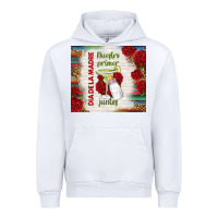 White nuestro primer dia de la madre juntos Urban Hoodie - TumblerDesignByShophia