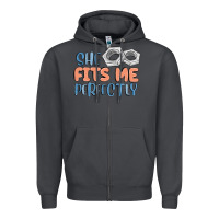 Smoke she fits me perfectly Zipper Hoodie - MaliasSmallBusiness
