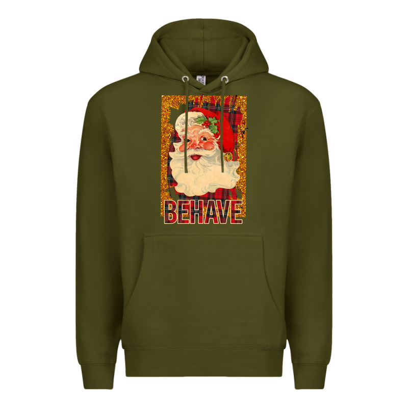 Behave Santa Premium Hoodie by Bettercallsaul | Teevron