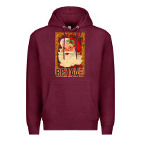 Burgundy Behave Santa Premium Hoodie - Bettercallsaul