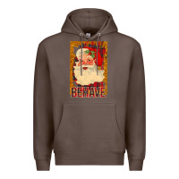 Coffee Behave Santa Premium Hoodie - Bettercallsaul