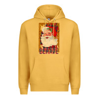 Mustard Behave Santa Premium Hoodie - Bettercallsaul