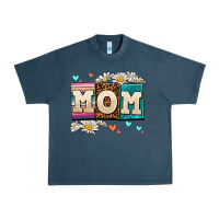Midnight Navy daisy mom Urban Heavy Tee - AdoDesignShop