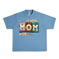 Pebble Blue daisy mom Urban Heavy Tee - AdoDesignShop