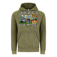 Vintage Olive Get Out Of My Way It's Pumpkin Spice Season Vintage Hoodie - CowhideDigitalArt