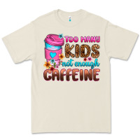 Bone too many kids not enough caffeine Premium Tee - Zillion Design Studio