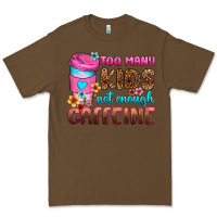Cacao too many kids not enough caffeine Premium Tee - Zillion Design Studio