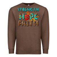 Chestnut Strength Hope Faith Premium Sweatshirt - BundleAndBundleShop