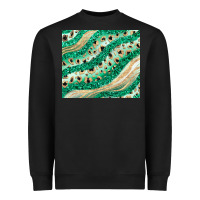 Black green glitter Heavyweight Sweatshirt - JahusDesignShop