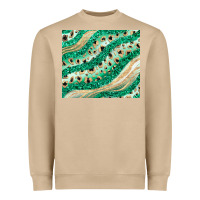 Mushroom green glitter Heavyweight Sweatshirt - JahusDesignShop