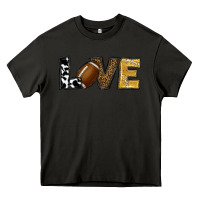 Asphalt football love Heavy Core Tee - RanaPortraitStore