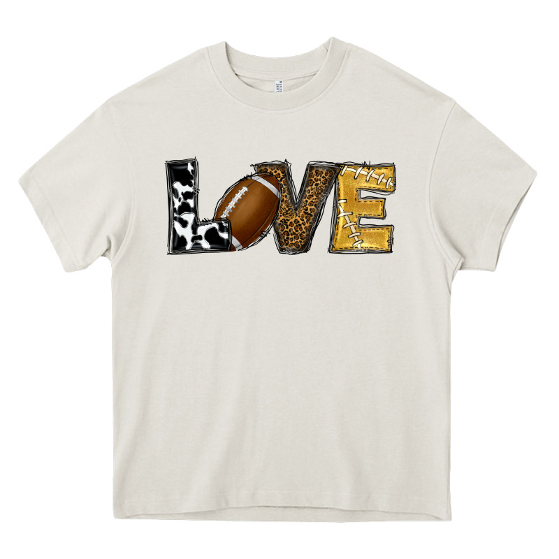 Football Love Heavy Core Tee by RanaPortraitStore | Teevron