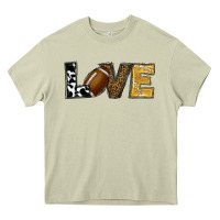 Mossy football love Heavy Core Tee - RanaPortraitStore