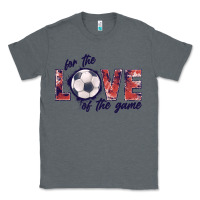 Charcoal Heather soccer love of the game Classic Tee - JahusDesignShop