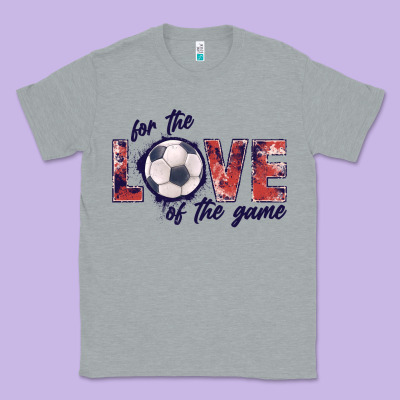 Soccer Love Of The Game Classic Tee Designed By Jahusdesignshop