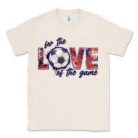 Natural soccer love of the game Classic Tee - JahusDesignShop
