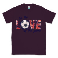 Plum soccer love of the game Classic Tee - JahusDesignShop