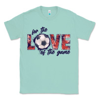 Seafoam soccer love of the game Classic Tee - JahusDesignShop